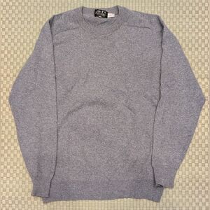 Vintage Snow Lotus 100% Cashmere Gray Sweater Men's Size 44